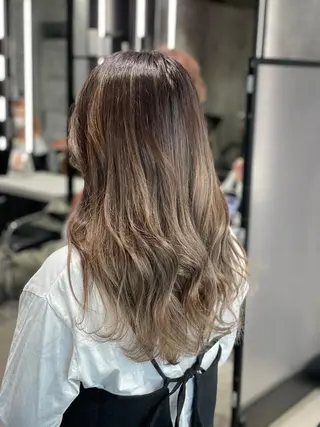 ロング カラー lafith hair dope所属・[外国人風カラー] 店長 田中健太のヘアスタイル