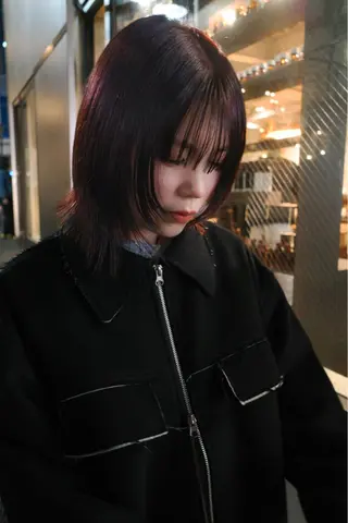 ショート カラー レイヤー/パーマ /ウルフ/nabeのヘアスタイル