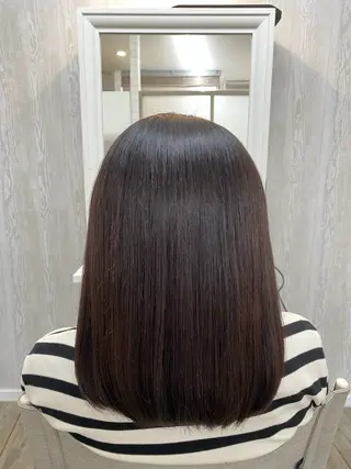 ミディアム THETAふじみ野 野宮のヘアスタイル