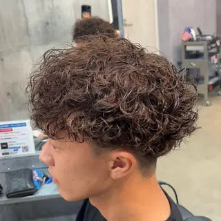 パーマ メンズ ✂️パーマ職人✂️ 相模大野/カラー◎のヘアスタイル