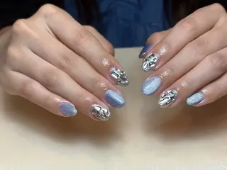 ネイル Z.Nailアクリル &チップ長さだし専用のネイルデザイン