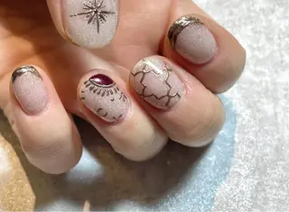 ネイル 7nail所属・なんば7nail YUZUHAのネイルデザイン