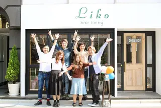 ミディアム カラー パーマ ヘアアレンジ メンズ キッズ マツエク・マツパ 髪質改善サロン Liko🌟のヘアスタイル