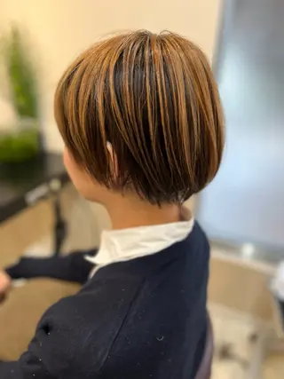 ショート カラー トータルビューティー K:R鶴川のヘアスタイル
