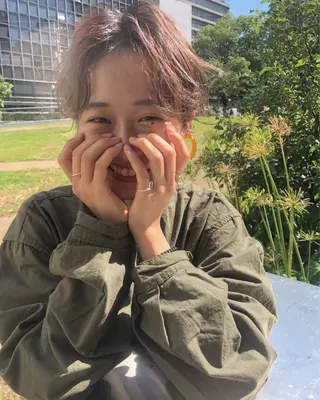 ショート カラー ヘアアレンジ Peyp所属・早瀬 裕之のヘアスタイル