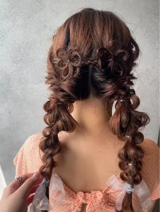 ヘアアレンジ レディースカット/ シュドウヒナタ🐰のヘアスタイル