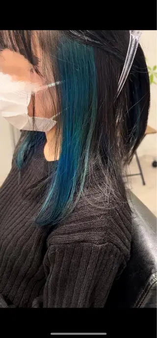 セミロング リベイル けんたのヘアスタイル