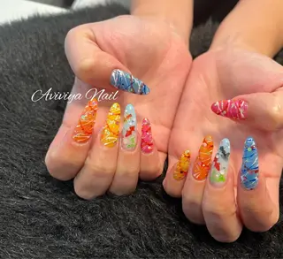 ネイル AviviyaNail所属・kubo ayaのネイルデザイン