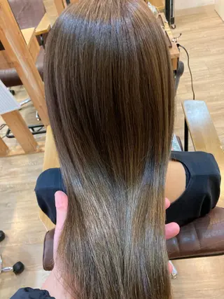 ロング 京増 信吾のヘアスタイル