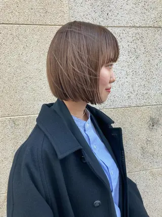 ショート カラー BRUNTJET所属・MAEDA MADOKAのヘアスタイル