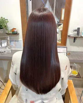 ロング Laura&Ro所属・艶髪縮毛矯正✨ ななつのヘアスタイル