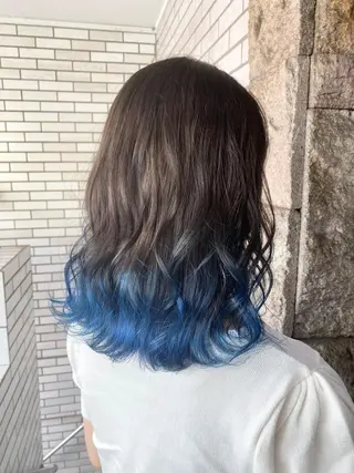 ミディアム カラー 萩原 凌✄のヘアスタイル