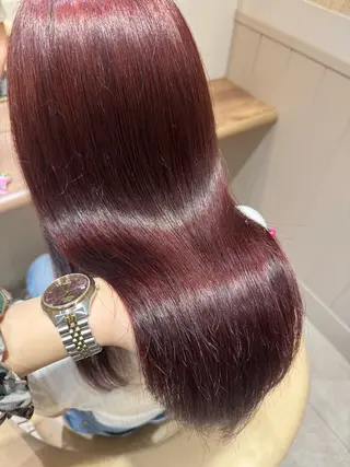 カラー uuna♱/ユウナ 🫧艶髪💛のヘアスタイル