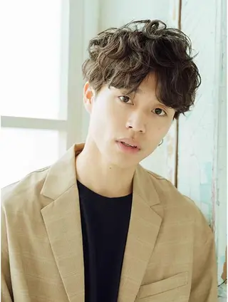 メンズ amble luxe 伊畑優希のヘアスタイル