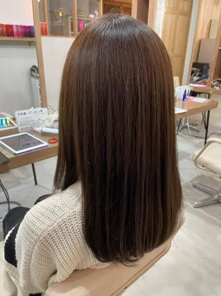 ロング カラー ハイトーンレイヤー 🥇稲垣颯太のヘアスタイル