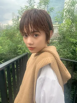 ショート loka所属・山本 晶大のヘアスタイル