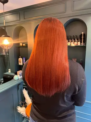 ロング カラー 🍊暖色カラー🍊 sakuraのヘアスタイル