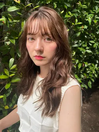 ロング 透明感カラー🪄 髪質改善♡田中みづきのヘアスタイル