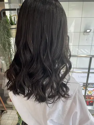 ロング ニュアンスネイル/ ボブ/まちゃこのヘアスタイル