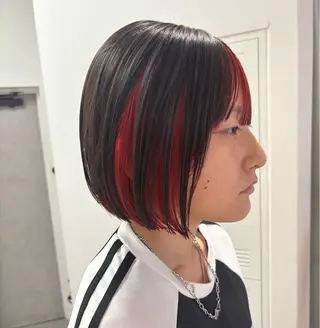 ショート カラー 🫧nari🫧 谷町 大阪のヘアスタイル