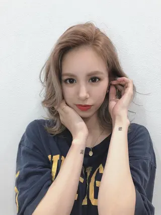 ミディアム カラー 【tejina】 ochiのヘアスタイル