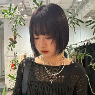 ショート カラー 森田 温のヘアスタイル