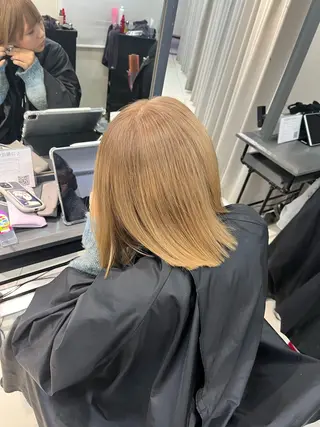 ショート 💫ハイトーンボブ/ HARU💫のヘアスタイル