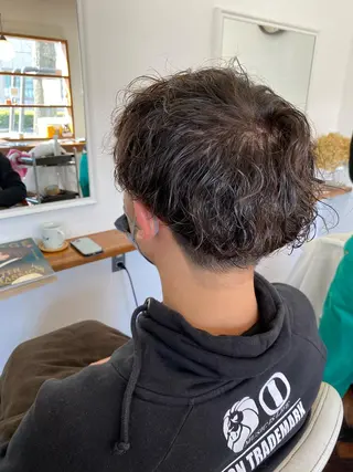 パーマ メンズ Kazaoka Saraのヘアスタイル