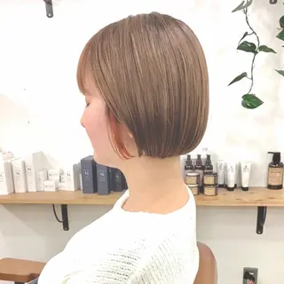 ショート カラー ショートヘア、ボブ こやさん　コヤマのヘアスタイル