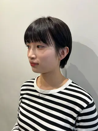 ショート 美髪矯正 大塩幸輝のヘアスタイル