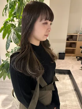 ロング カラー シェアサロンコネクト所属・Chiho/ 博多/大人かわいいのヘアスタイル