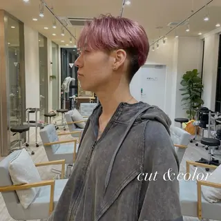 カラー メンズ カネタカ マサキのヘアスタイル