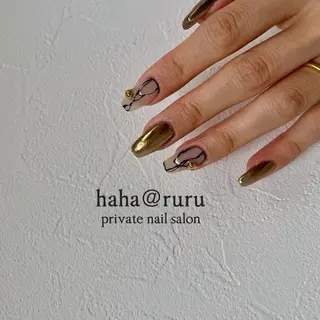 ネイル haha@ ruruのネイルデザイン