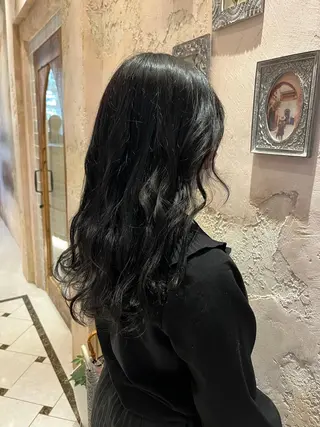 ロング 川井麻由🎀アイドル 量産🎀ピンクカラーのヘアスタイル