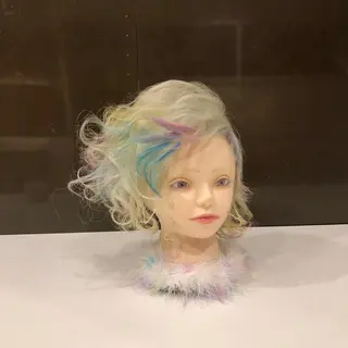 🪐SOURCE 塚口　シマブクロ🪐のヘアスタイル