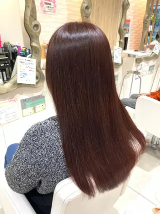 ロング カラー 松吉 純平のヘアスタイル