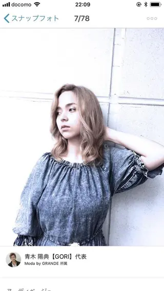 ロング カラー 🍀Moda by Grande🍀のヘアスタイル