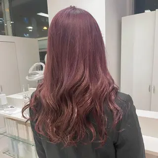 セミロング カラー ヘアアレンジ GO TODAY  SHAiRE SALON岡山所属・Sana/ 耳ツボ/インナーのヘアスタイル