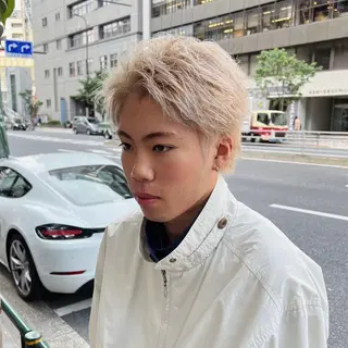 メンズ メンズ特化/パーマ/ メッシュ/竜成のヘアスタイル