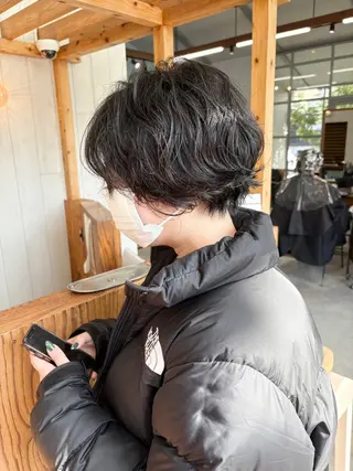ショート Nicoru*所属・園田 綾佳のヘアスタイル