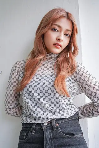 カラー ロング ANGELICA 近鉄奈良店のヘアスタイル