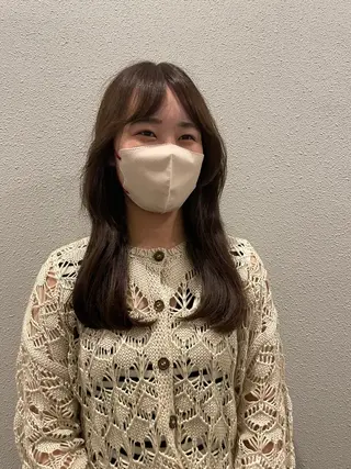 ロング 💖ボブ/髪質改善 顔周りレイヤー/ユイのヘアスタイル