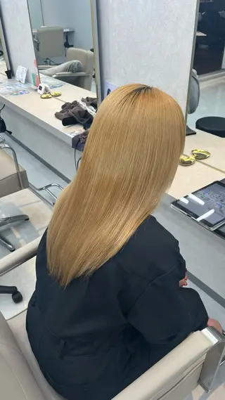 ロング 💋艶髪縮毛/ カラー💋まいのヘアスタイル