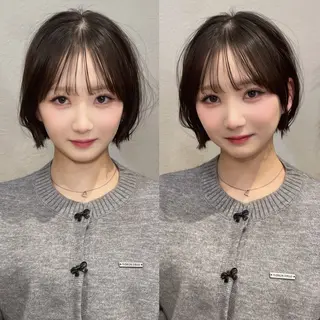 ショート 似合わせカット/ 顔周り/Marinaのヘアスタイル