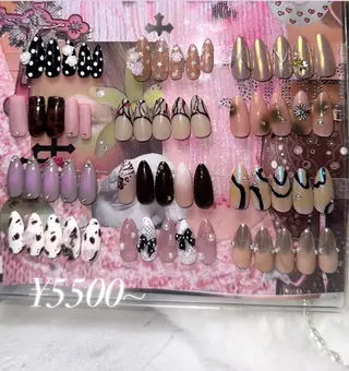 ネイル if Hair＆Nail Salon所属・IKA /海外ネイル /個性派/ワンホンのネイルデザイン