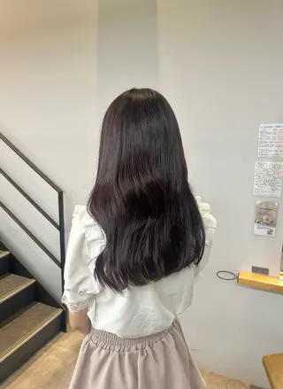 ロング 美髪縮毛矯正/ 髪質改善/岩田一駿のヘアスタイル