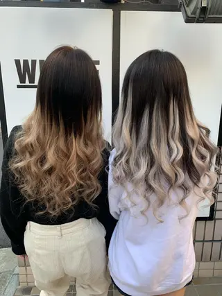 ロング ハイトーン✨艶髪💘 💘 AYANO💘のヘアスタイル