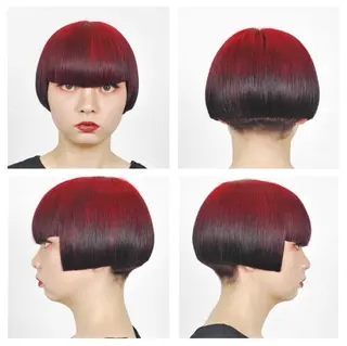 ショート juve.別府店所属・別府 /ショート /ボブ/ヤマダルカのヘアスタイル
