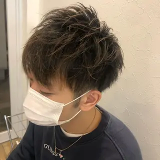 メンズ 迫 祐太のヘアスタイル