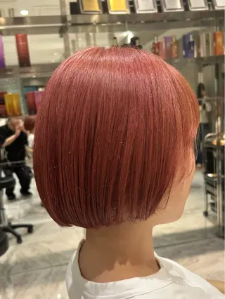 カラー ブリーチで叶える透明 感カラーTakeruのヘアスタイル